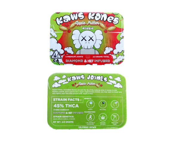 Kaws Kones Apple Fritter Pre Rolls