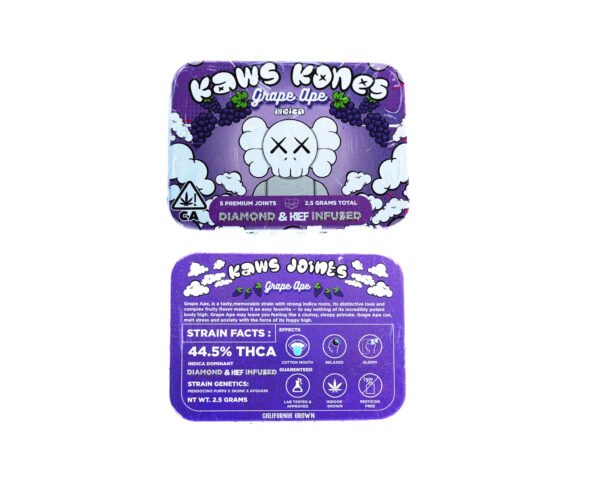 Kaws Kones Grape Ape Pre Rolls