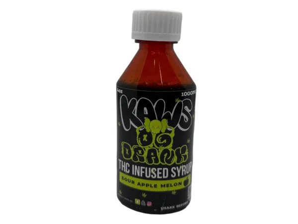 Kaws Sour Apple Melon THC Syrup