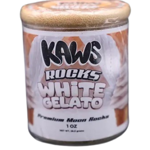 Kaws Rocks White Gelato